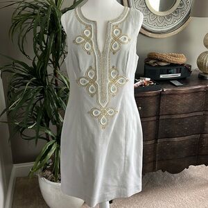 Lilly Pulitzer gray shift dress